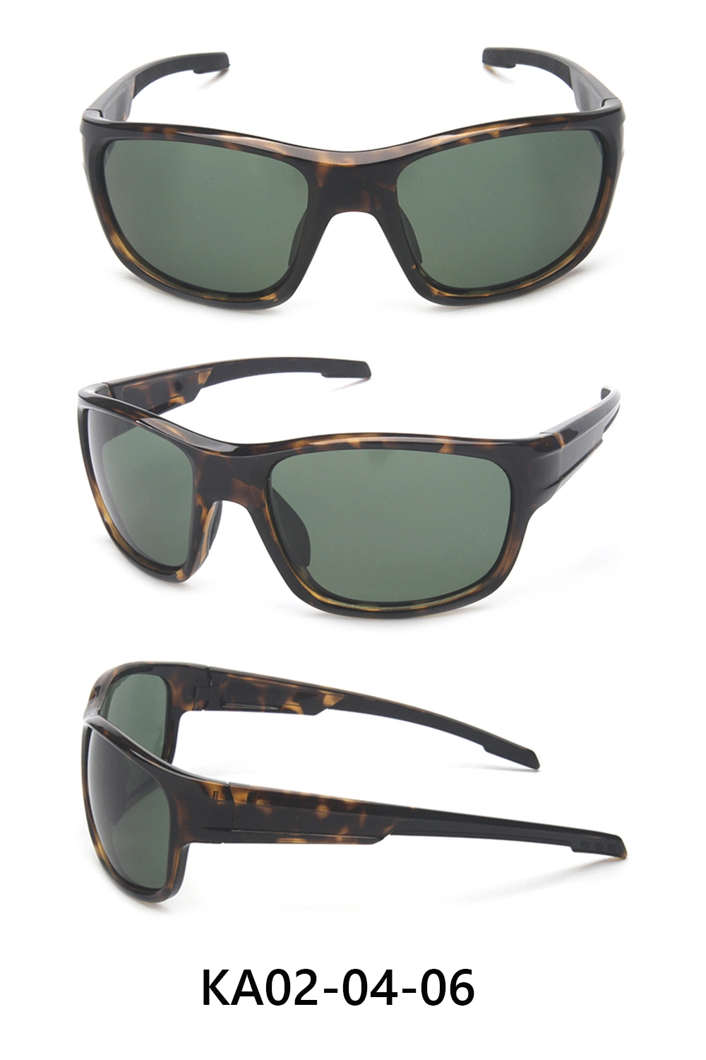 Wholesale Men Sports Fishing Sunglasses High Quality Polarized UV400 Fishing Golf Sport Sun Glasses