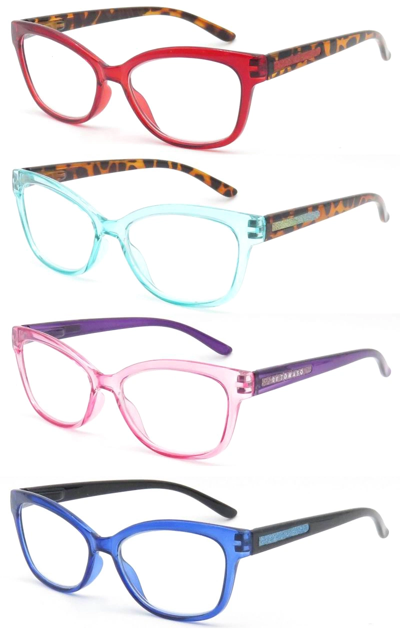 New Arrival Fashion Designer Stylish Readers Glasses Women PC Optical Reading Eyewear Glasses