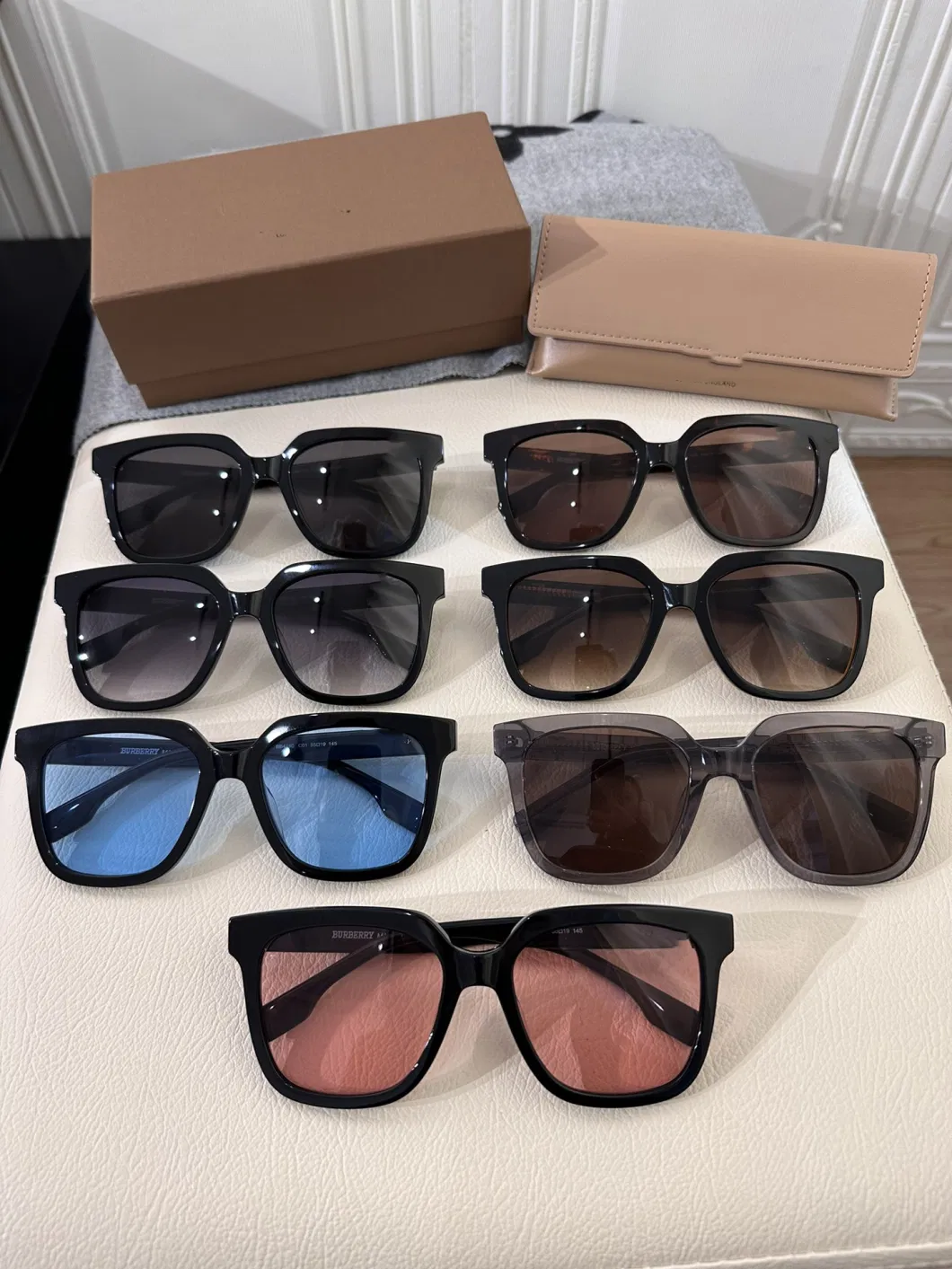 Quality Trending Shades Glasses Sunglasses UV Protection Sun Glasses Designer Square Eyewear