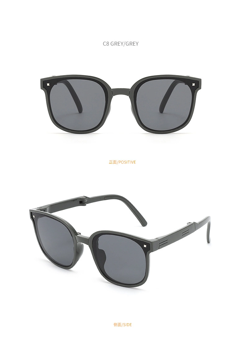 Foldable Sunglasses for Children Sun Protection Glasses for Children Travel Eye Protection Against Outside Sunglasses