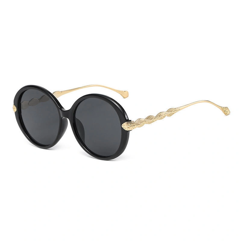 Round Sunglasses Ins Wind Net Red Sunglasses Women&prime; S New Fashion Street Patting Glasses (CFEGS-038)