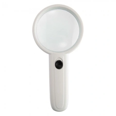 Illuminated Handheld Magnifying Glasses with LED UV Light Magnifier for Reading