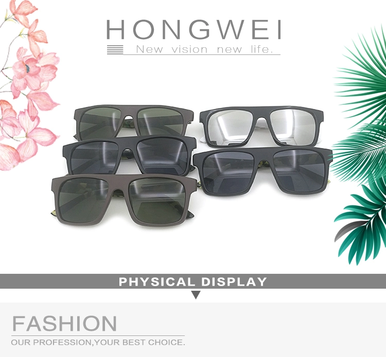 Wholesale Designer Fashion Metal Big Frame Trendy Square Womens Men Oversized Shades Sun Glasses Sunglasses