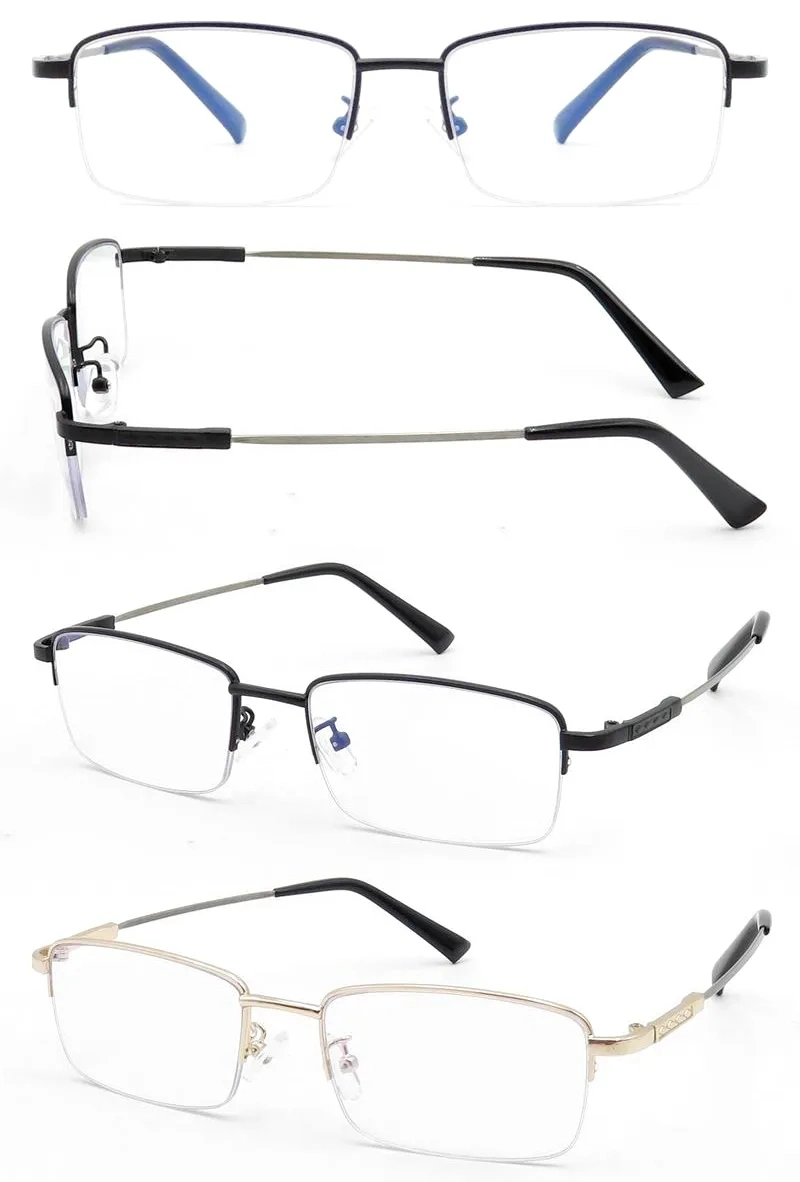 Fashion New Metal Anti Blue Reading Glasses for Wholesale