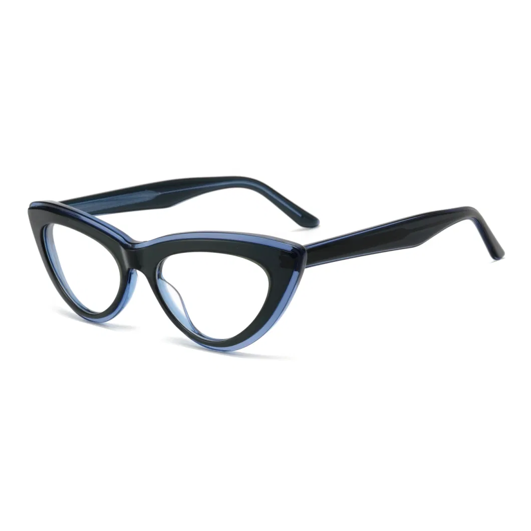 Wholesale High Quality New Cat Eye Shape Eyeglasses Computer Optical Frame Eyewear Anti Blue Light Blocking Reading Glasses