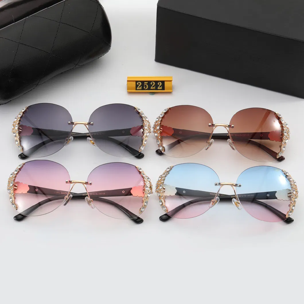 2024 Square Luxury Brand Women Sun Glasses 2024 Mens Designer Sunglasses