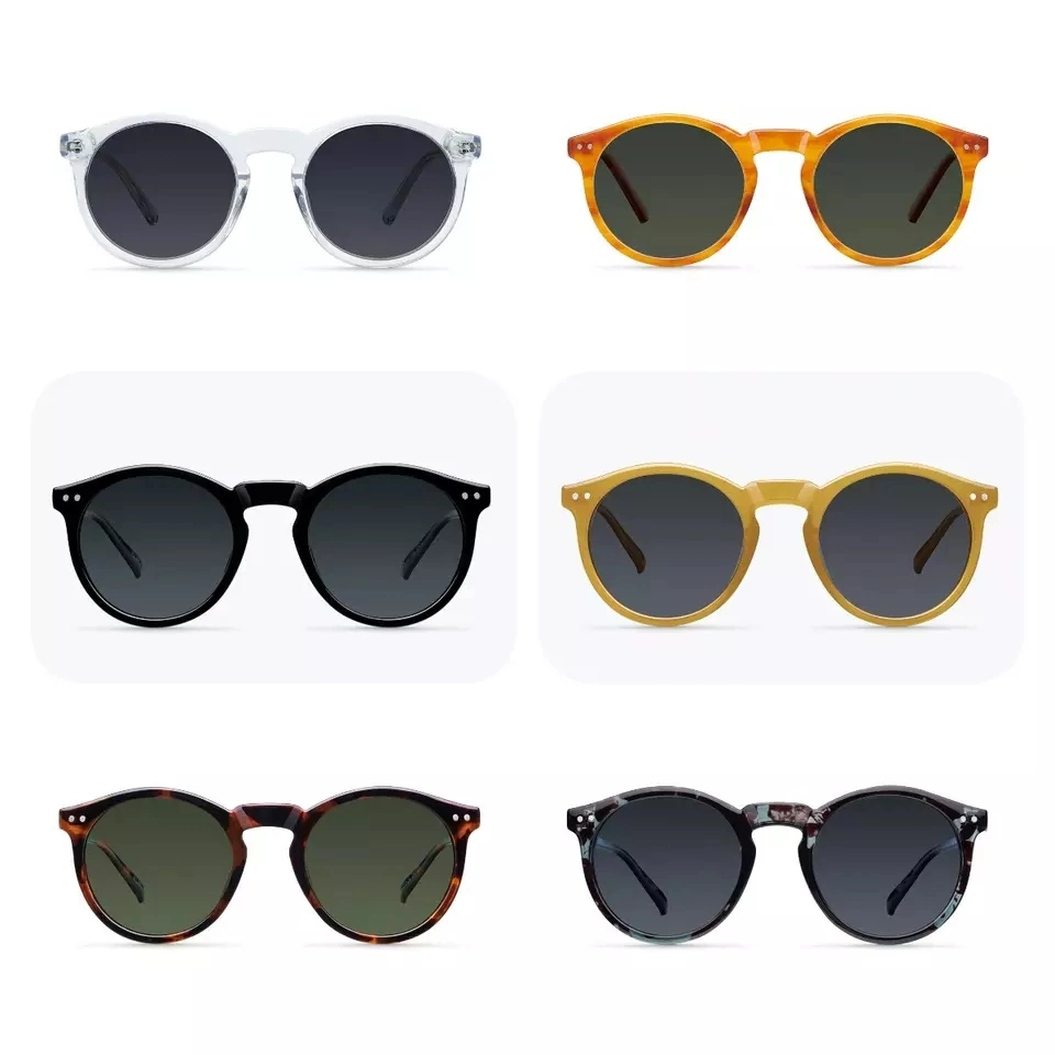 Lunettes-Soleil Shades Luxury Contrast Enhancing Oval Women Designer Mens Fashion HD Polarized Custom PC Frame Sunglasses