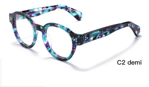 2024 Luxury Handmade Customized Acetate Optical Frame with Italy Design for General