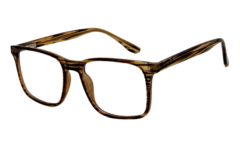 Factory Customized Classic Men Square Frame Fashionable and Affordable PC Reading Glasses