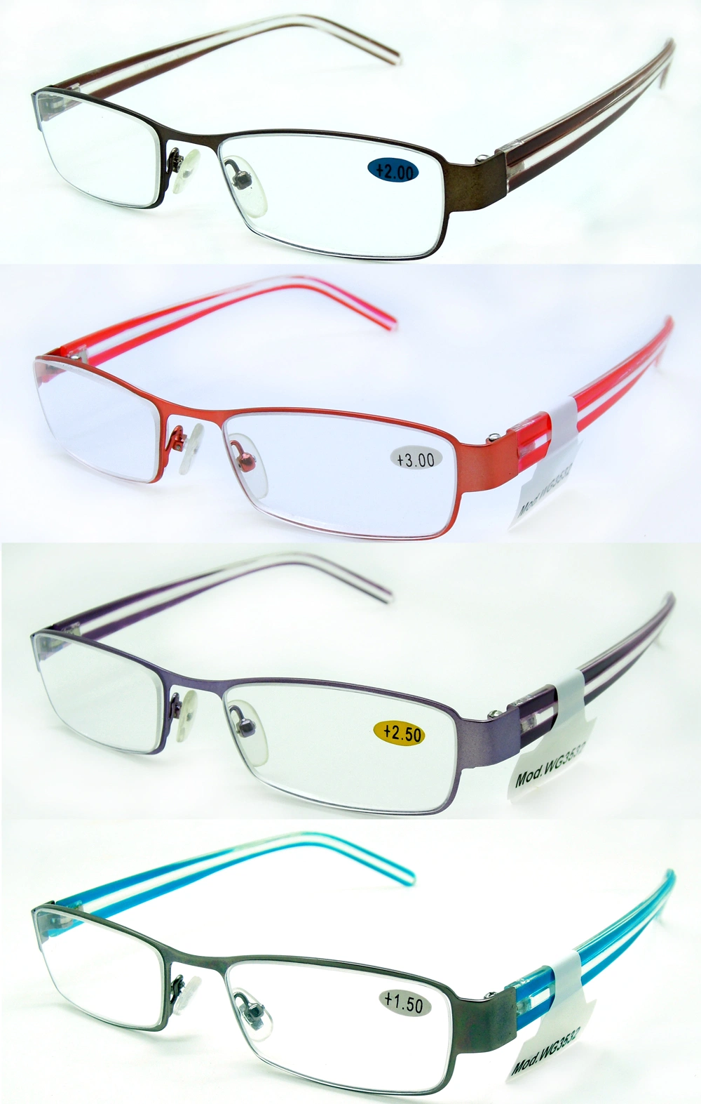 Design Half Frame Reading Glasses for Women