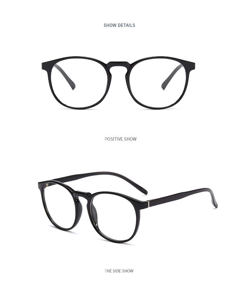 2023 Hot Selling Wholesale Cheap Round Anti Blue Light Frame Eyewear Cat Eye Frames Computer Gaming Fashion Optical Glasses