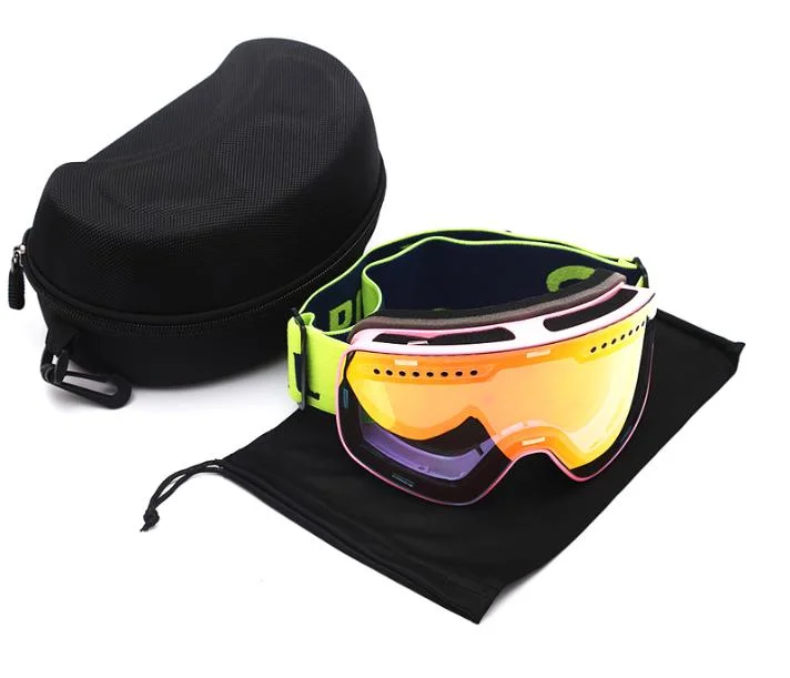 OEM Frame Color Adult Winter Safety Sports Protection Non-Slip Rubber Snowboard Ski Goggles