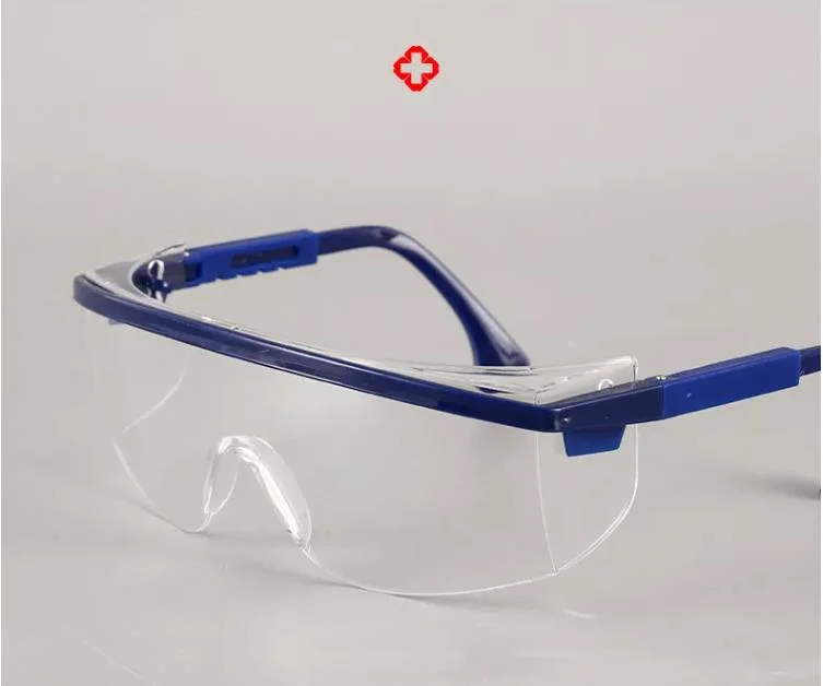 CE En166 &amp; ANSI Z87.1+ PC Material Personal Anti-Scratch Clear Industrial Eyewear Eye Protection Protective Sport Safety Goggles Glasses