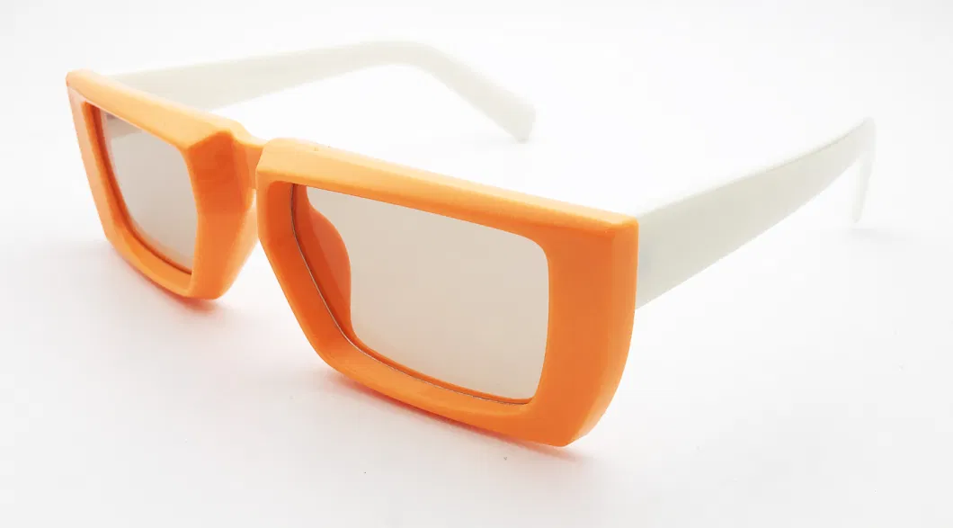 Ouyuan Wholesale Big Size Square Fashion Plastic Sunglasses