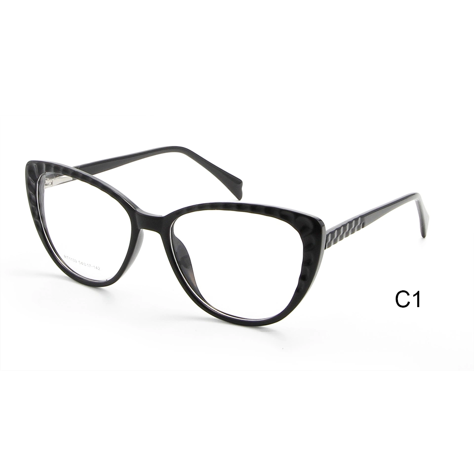 Optical Cat Eye Glasses Frame for Women Optical Frame Optic PC+Cp Spectacle Frames Spring Hinge