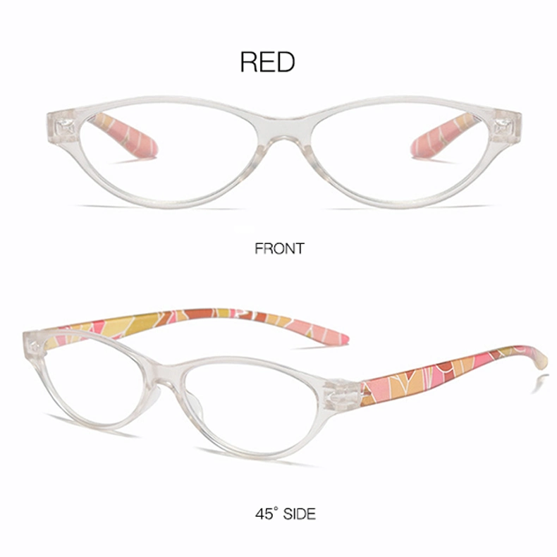 New Product Popular Fashion Trend Elegant Anti-Blue Blocking Light Eyewear Women Colorful Reading Glasses