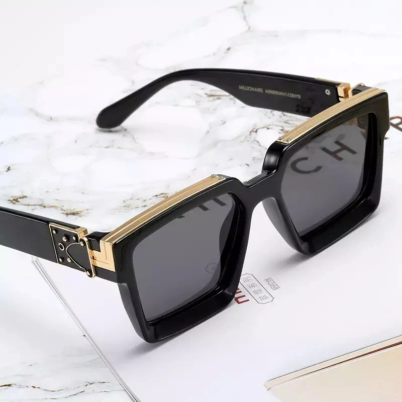 Famous Brand Newest Square Hot Fashion Brand Designer Millionaire Sunglasses Mens Sol Luxury Women Sun Glasses Sunglasses