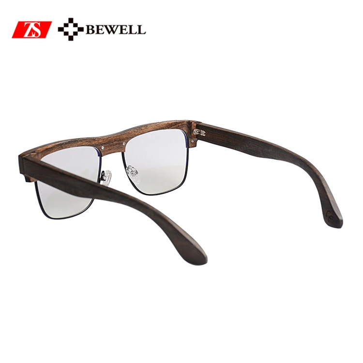 Popular Fashion Design Wood Reading Glasses with Spring Hinge