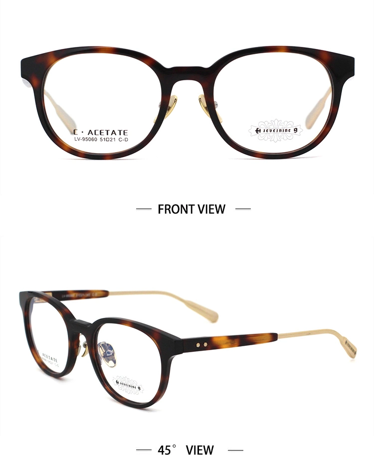 High Quality Premium Designer Acetate Prescription Optical Glasses Frames