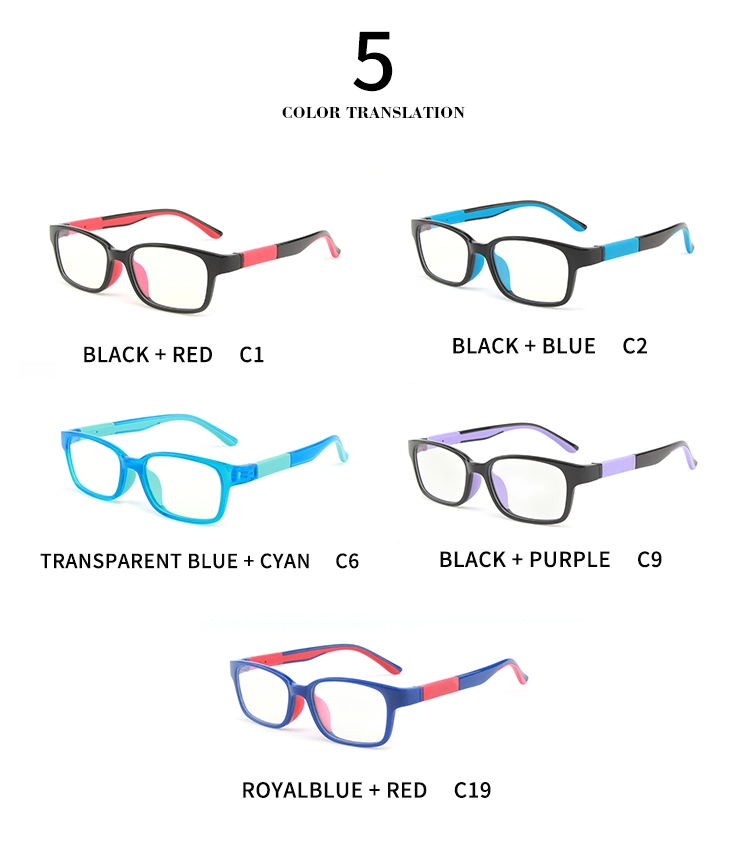 Promotional Silicone Blue Blocking Glasses for Kids