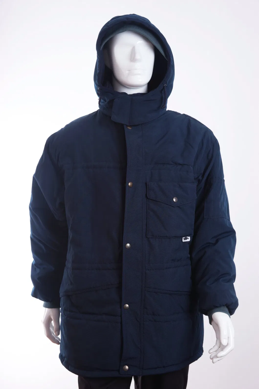 Security Police Uniform Causal Windproof Winter Jacket for Cold Protection