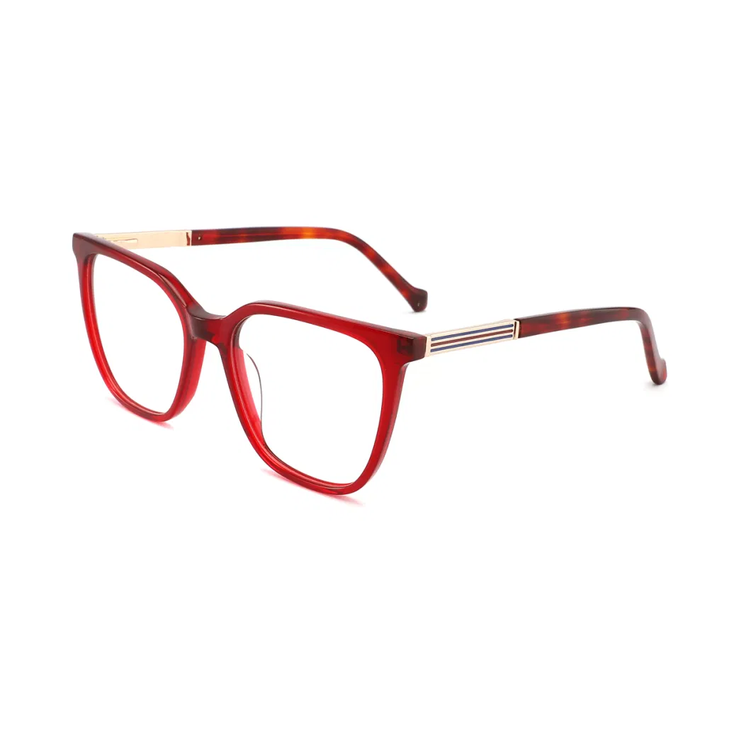 New Sports Style Men Metal Acetate Eyeglasses CE Standard Optical Frames