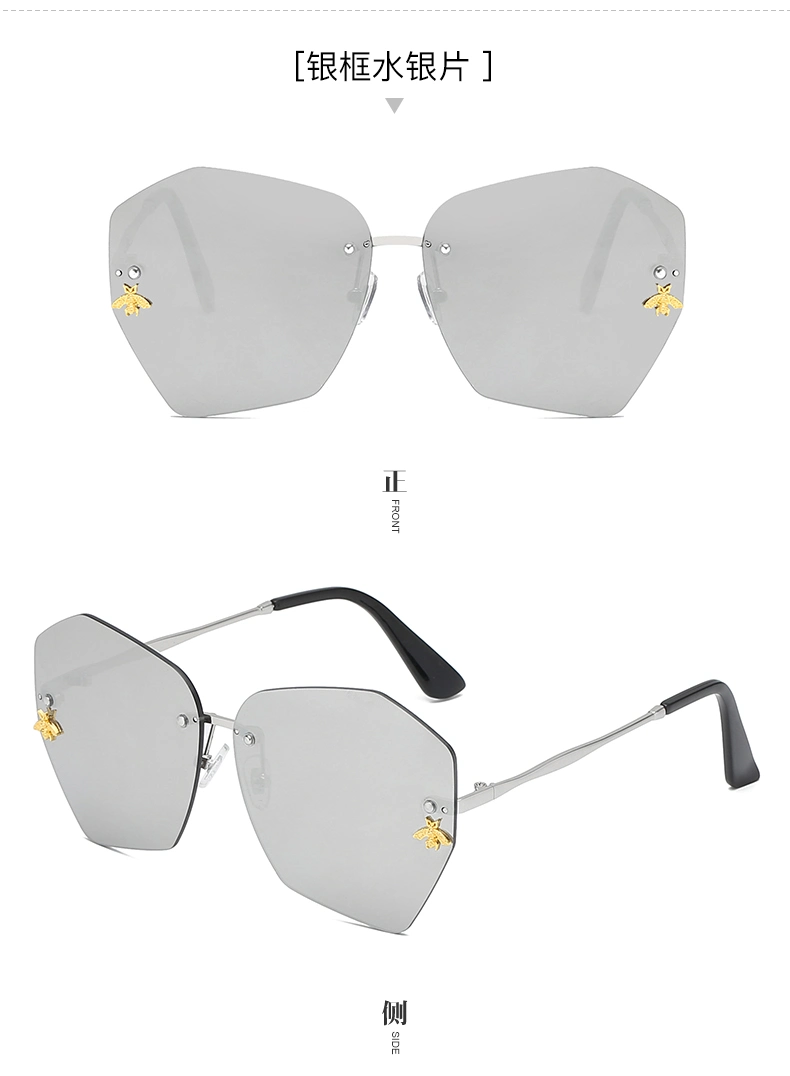 New Brand Designer Men Sun Glasses Metal Wooden Frame Polarized Lens Sunglasses Fashion Driving Shade for Men
