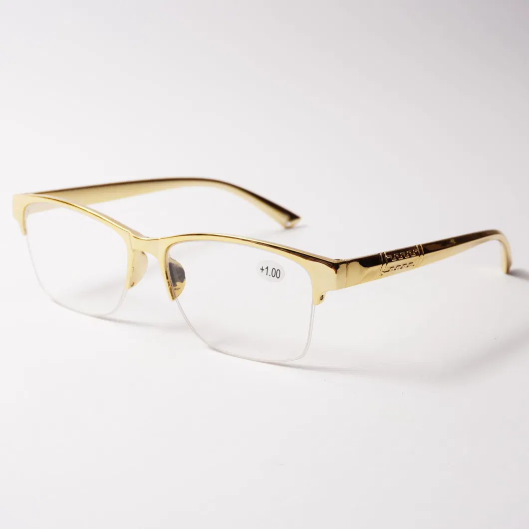 Customize Half Frame Hanging Wire High Definition Fashion Reading Glasses