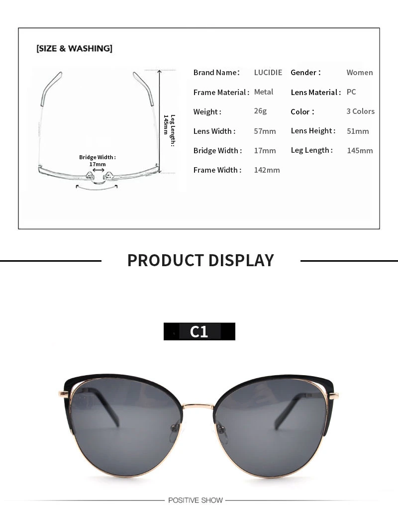 CE FDA Fashion Polarized Sunglasses for Men and Women