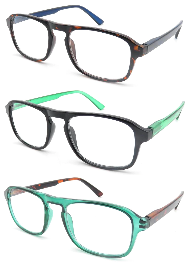 PC Anti Blue Light Blocking Computer Reader Women Men Custom Logo Fashion Reading Glasses