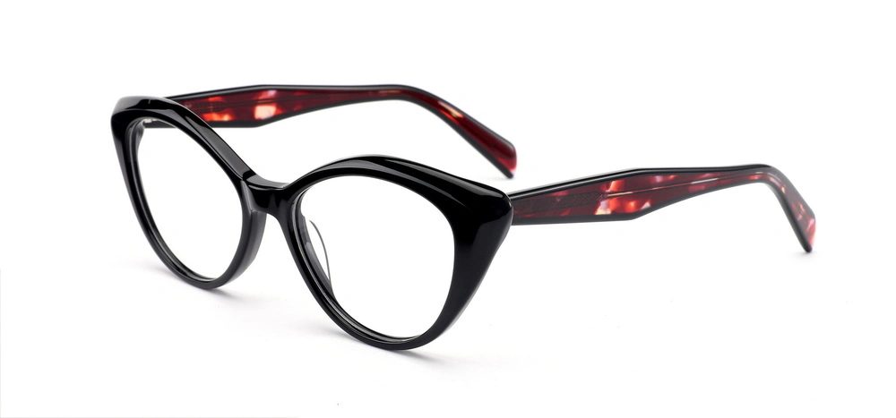 2024 New Arrival OEM High Quality Full Rim Acetate Transparent Unisex Optical Frame