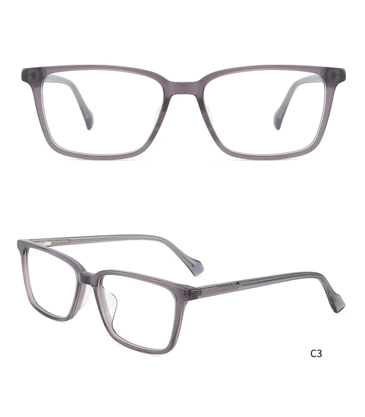 Fashion Acetate Optical Eye Glasses for Men Prescription