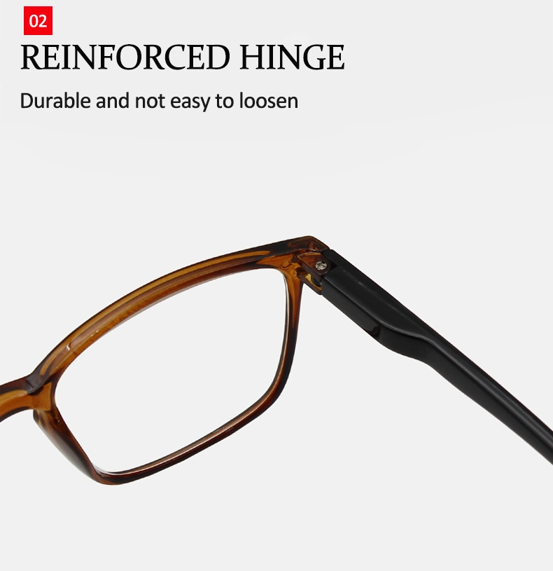 Handmade Casting Quality Square Frame Designer Eyewear Stylish Friendly Material Reading Glasses