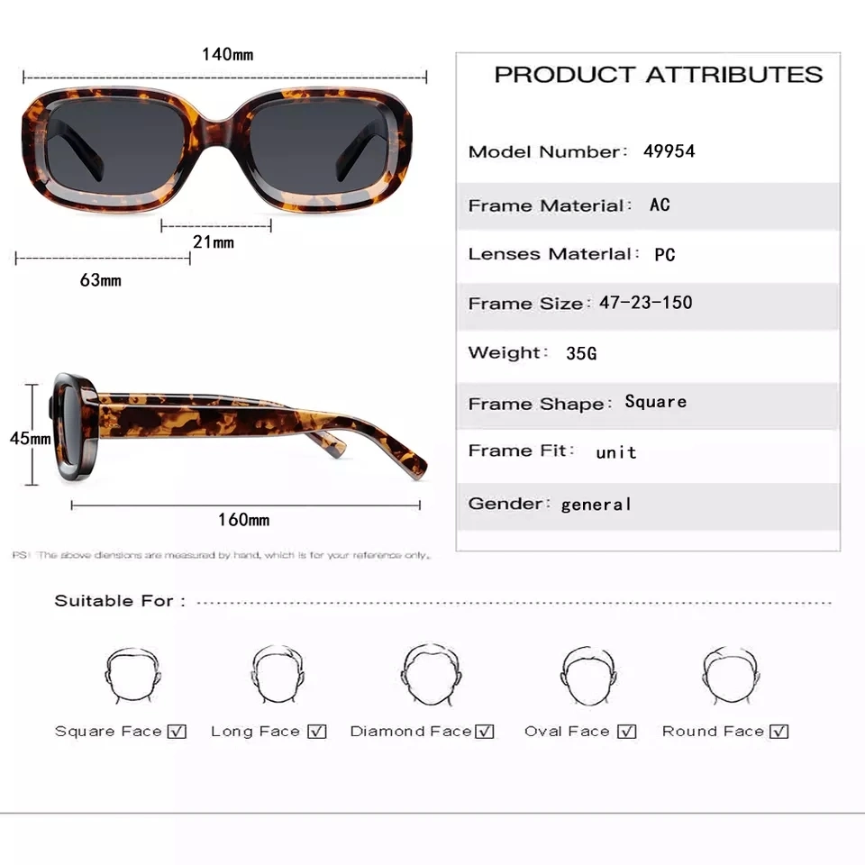 Lunettes-Soleil Shades Luxury Contrast Enhancing Oval Women Designer Mens Fashion HD Polarized Custom PC Frame Sunglasses