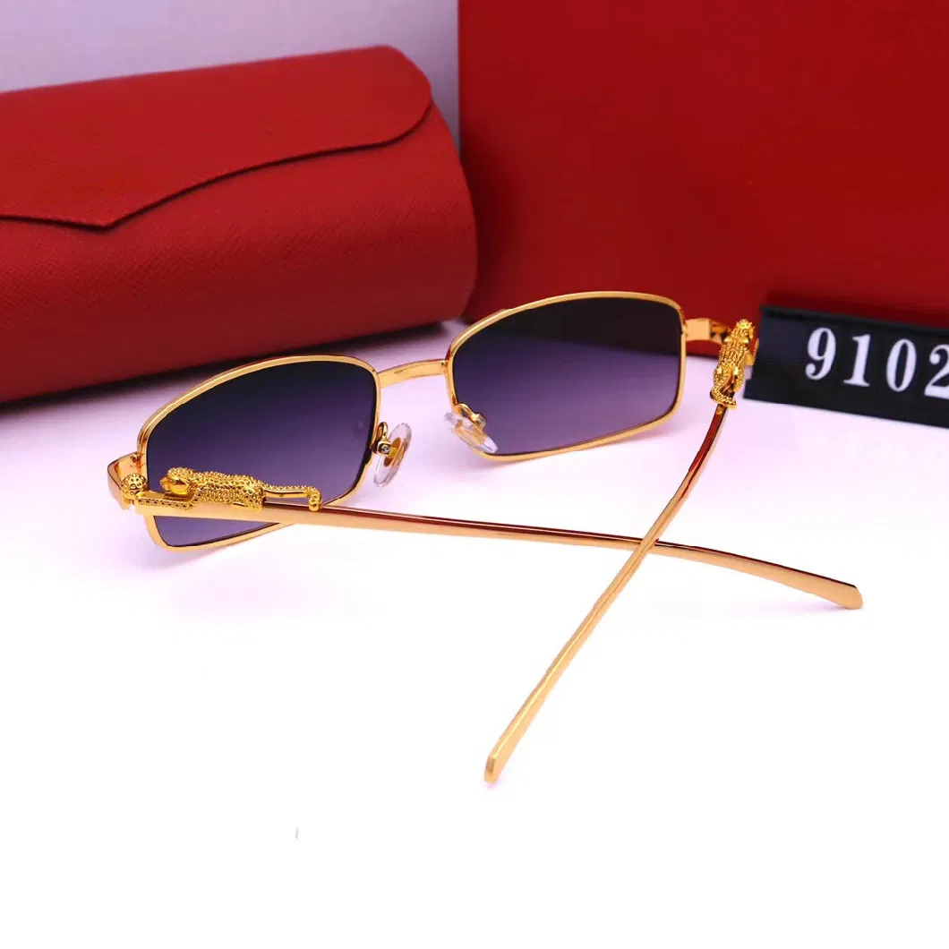 2024 Men Women Fashion Rimless Luxury Brand Sun Glasses Designer Sunglasses Style