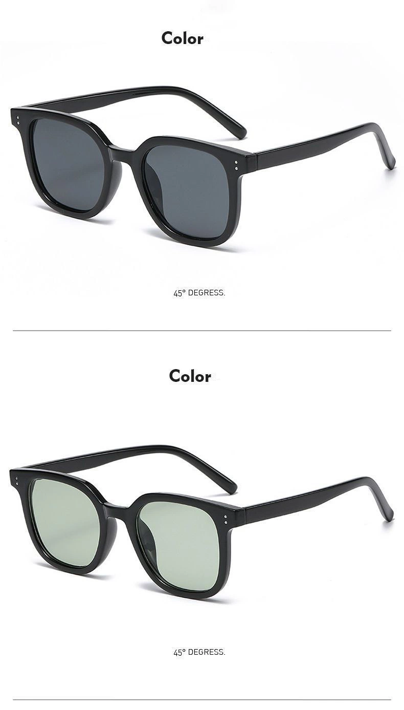 Wholesale Factory Fashionable High Quality Sun Shades UV400 Brand Designer Gradient Lenses Man and Woman Frame Sunglasses