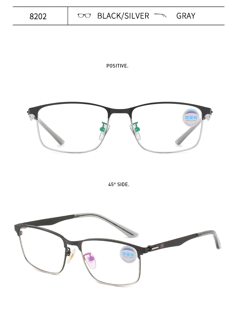 Wholesale Pupil Nano Plastic Bendable Ultra Light Weight Square Shape Semi Transparent Color Prescription Glasses Frame