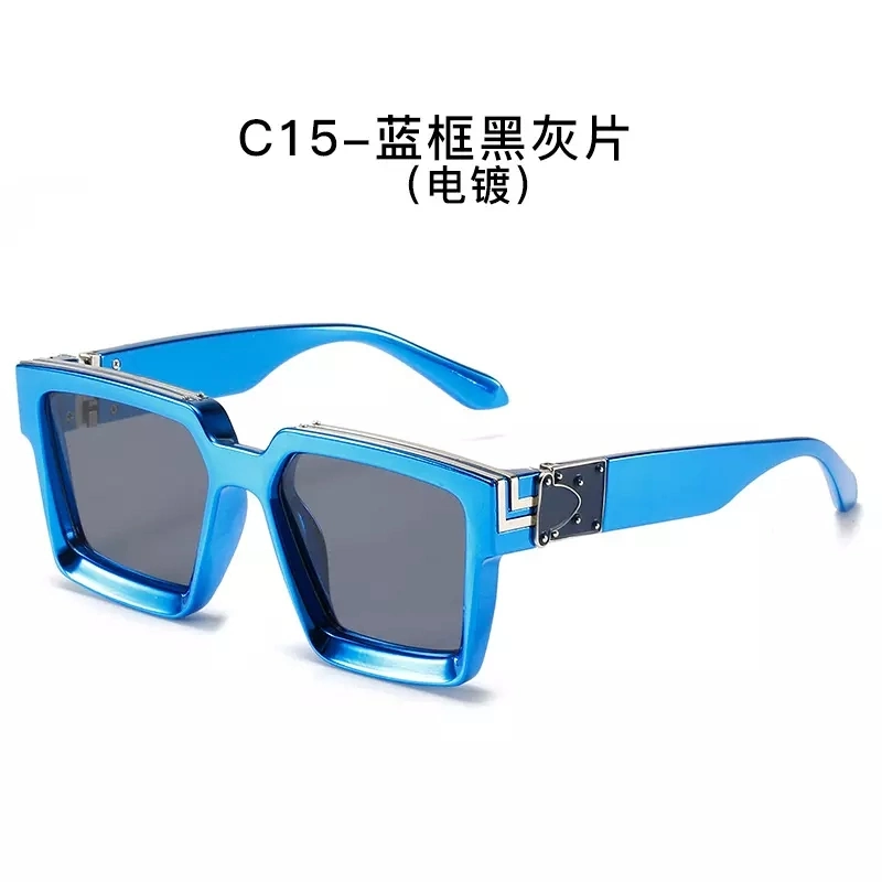 Famous Brand Newest Square Hot Fashion Brand Designer Millionaire Sunglasses Mens Sol Luxury Women Sun Glasses Sunglasses