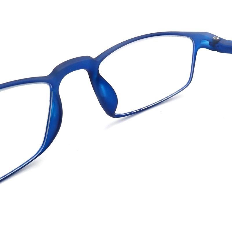 Custom Logo Classic Square Ultra Thin Tr Reading Glasses Anti Blue Light Eye Glasses