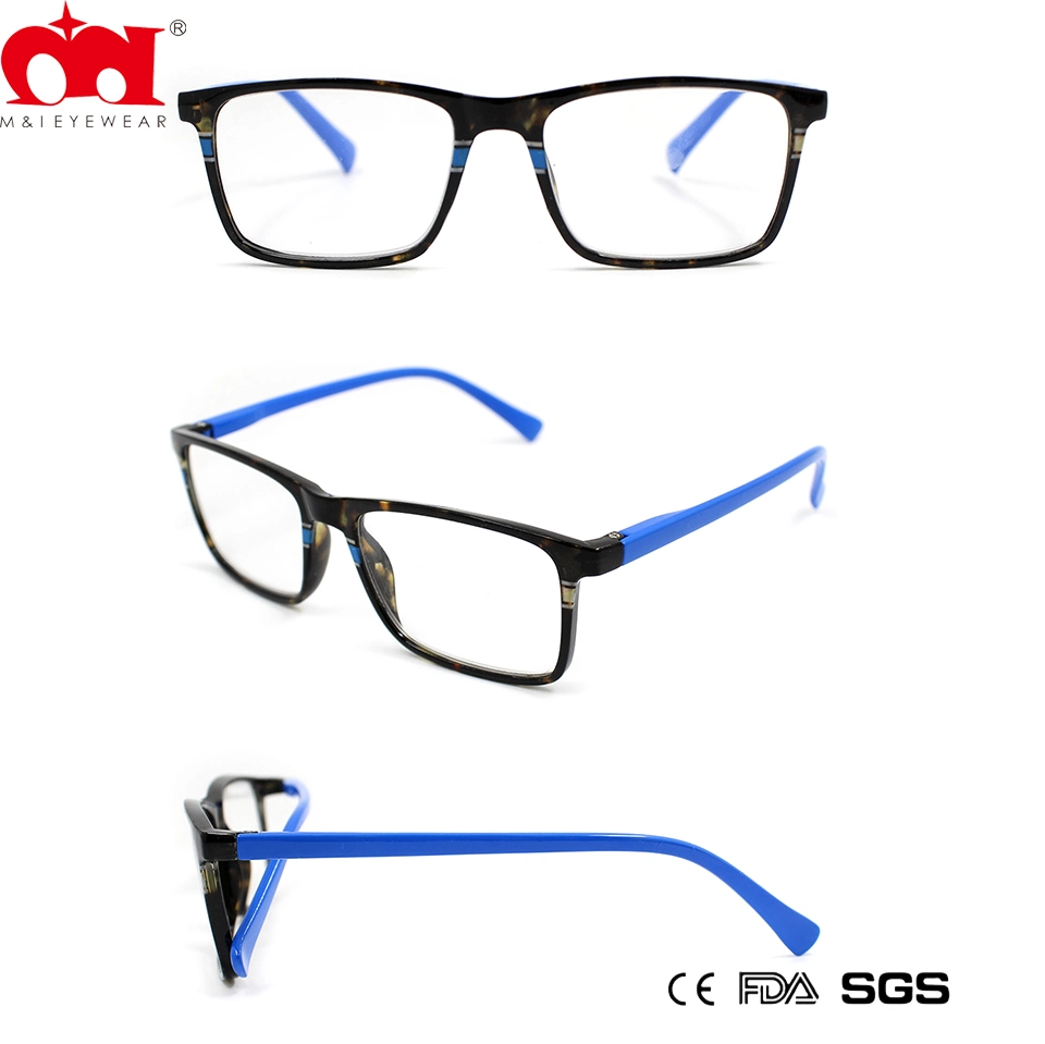 Men Plastic Reading Glasses Rectangle Multicolor Classic Wholesale (WRP8090170)
