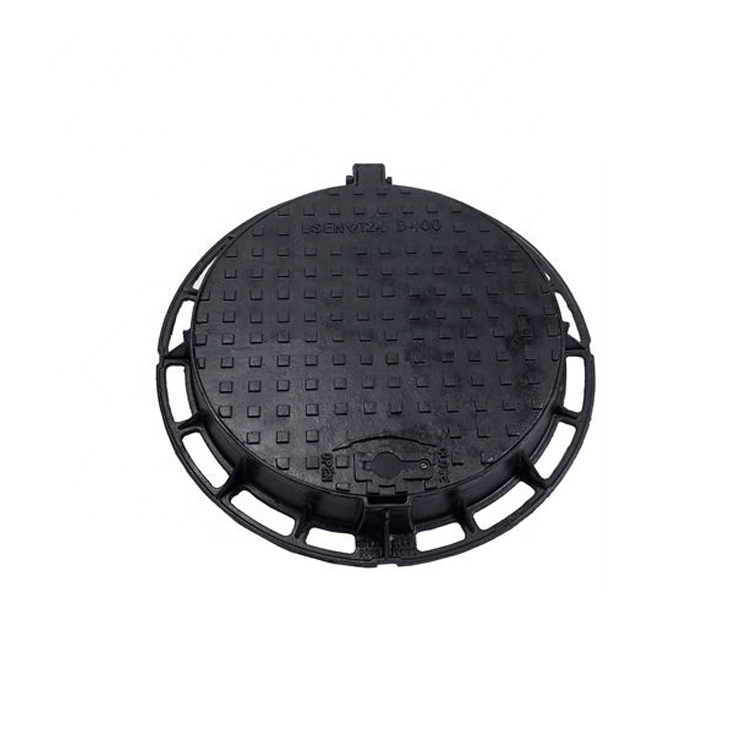 Saudi Arabia En124 Standard D400 Heavy Duty 600X600 Cast Ductile Iron Square and Round Sewer Manhole Cover Frame
