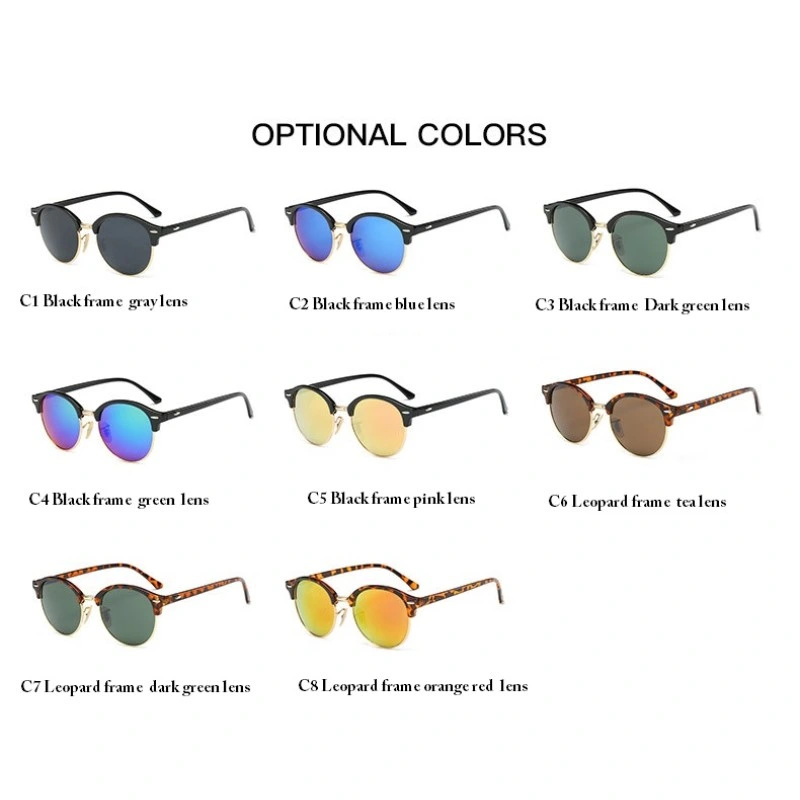 Popular Brand Designer Retro Men Summer Style Sun Glasses