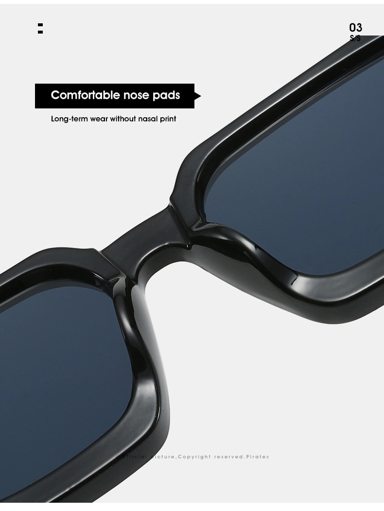 2023 Wholesale Lentes De Sol Luxury Fashion Custom Shades Women Designer Sun Glasses Mens Square PC Frames Sunglasses for Men