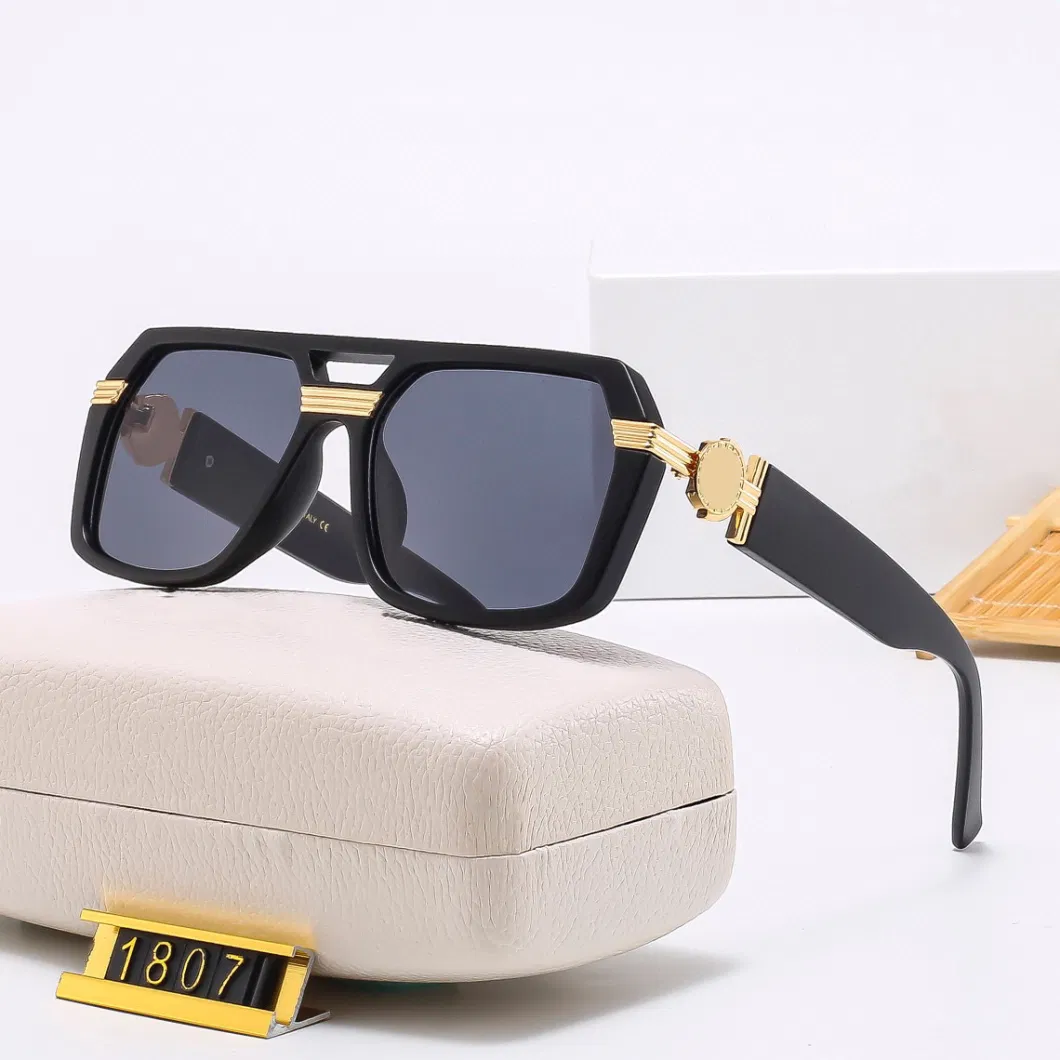 Hot Fashion Brand Designer Sunglasses Mens Gafas De Sol 2024 Square Trendy Luxury Women Sun Glasses Sunglasses