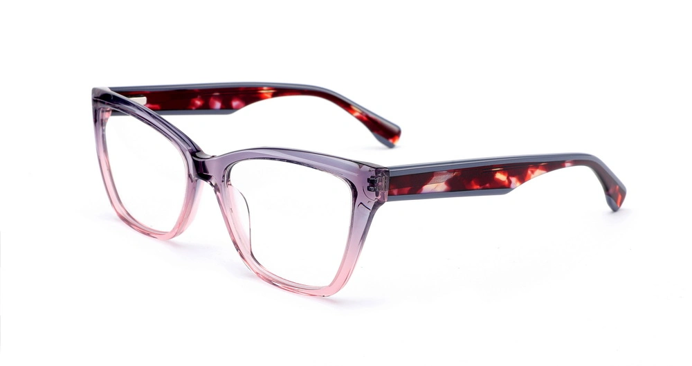 2024 New Arrival OEM/ODM High Quality Full Rim Acetate Cat Eye Optical Frame