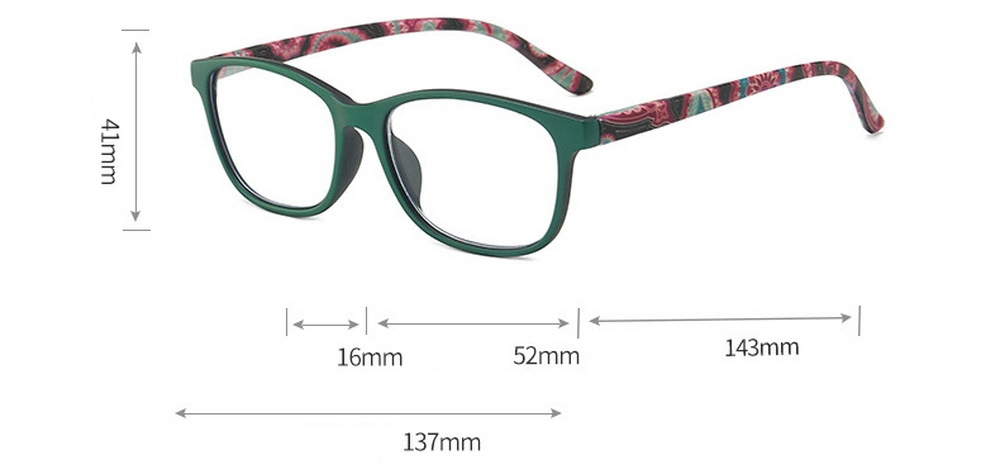 Wholesale New Arrival OEM High Quality Full Rim PC Rectangle Frame Reading Glasses
