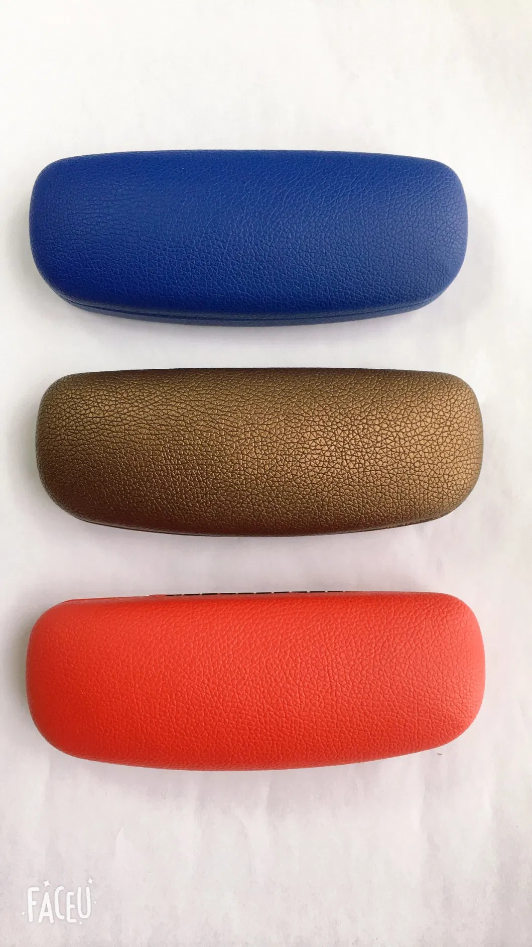 OEM Custom Logo Hard Metal Optical Reading Eye Glasses Case