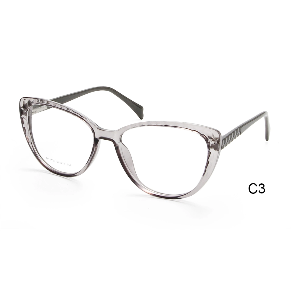 Optical Cat Eye Glasses Frame for Women Optical Frame Optic PC+Cp Spectacle Frames Spring Hinge