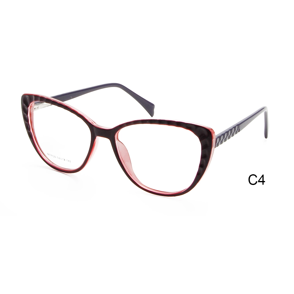 Optical Cat Eye Glasses Frame for Women Optical Frame Optic PC+Cp Spectacle Frames Spring Hinge