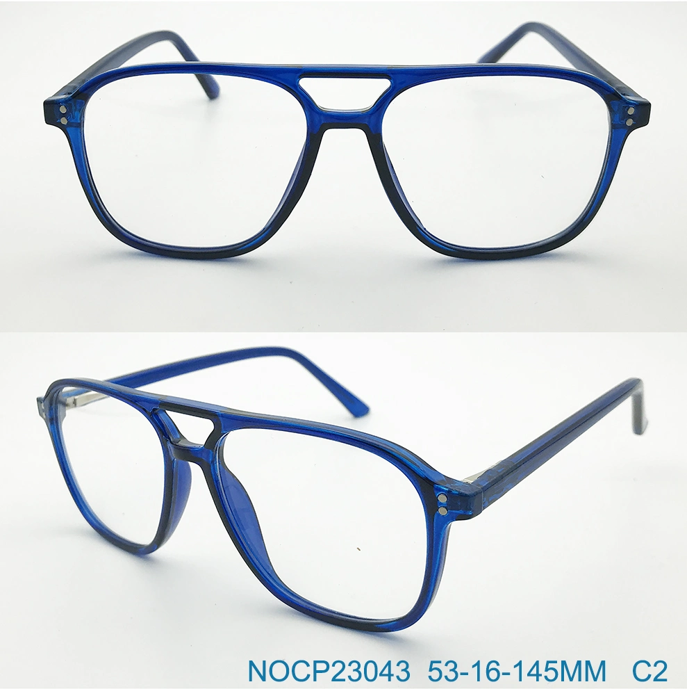 China Manufacturer Custom Brand Plastic Cp Frames Women Men Optical Glasses